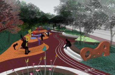 SketchUp Landscape Design | Modern Roadways, Street Parks, and Urban Greenspaces-BIM WORLD