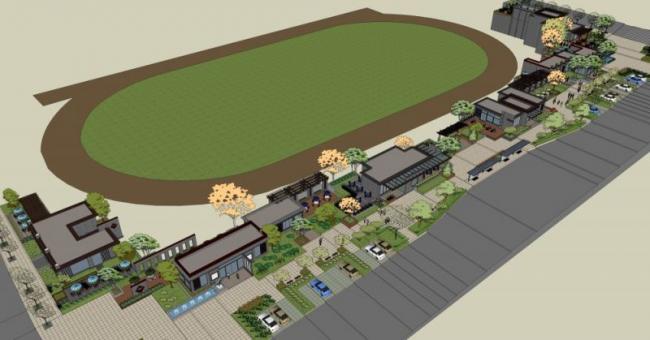 SketchUp Landscape Models: Parks, Streets, and Modern Designs