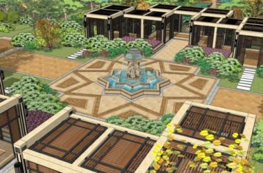 SketchUp Landscape Models: Community, Residential, and Classic Styles-BIM WORLD