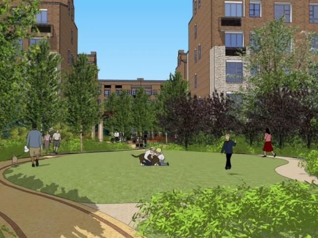 SketchUp Landscape Models: Square, Residential, and Classical Styles