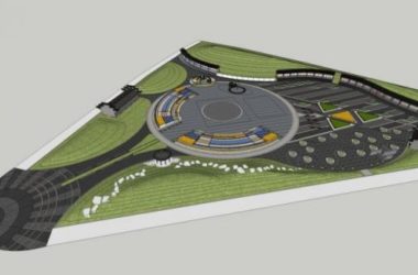 Modern Children's Park Landscape Design in SketchUp Model-BIM WORLD