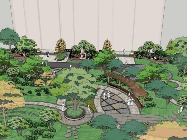 SketchUp Landscape Models: Community, Residential, and Modern Designs