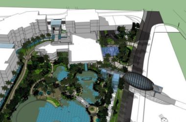 SketchUp Landscape Model: Classical-Style Scenic Area Design-BIM WORLD