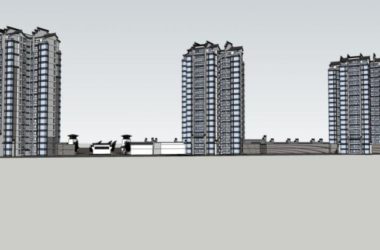 SketchUp Residential Models: Modern Chinese-Style High-Rise Buildings-BIM WORLD