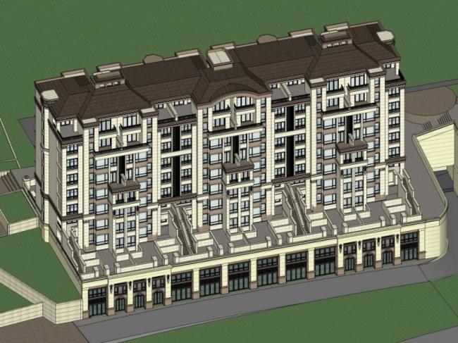 SketchUp Residential Designs: Multi-Story Garden Homes, Row Houses, and Classic Styles