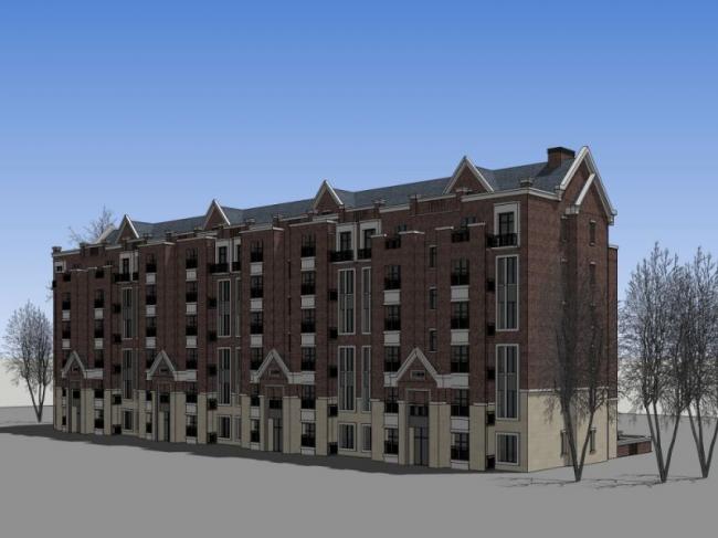 SketchUp Residential Models: British-Style Row Houses and Classical Architecture Designs