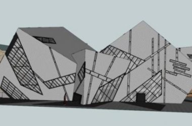 Modern Multi-Story Museum Design Inspired by Daniel Libeskind’s Royal Ontario Museum Cultural Architecture-BIM WORLD