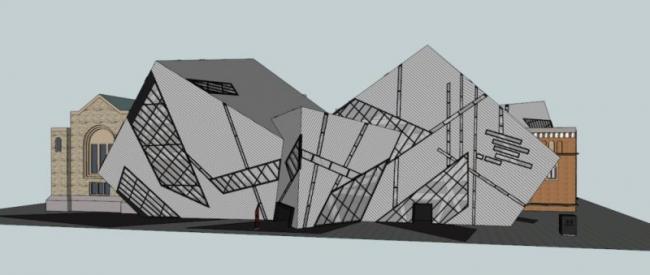 Modern Multi-Story Museum Design Inspired by Daniel Libeskind’s Royal Ontario Museum Cultural Architecture