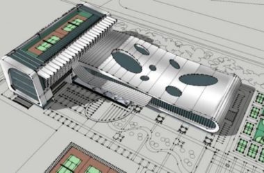 Modern Multi-Story Gymnasium Model in SketchUp-BIM WORLD
