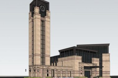 SketchUp Business Model: Modern Multi-Story Clubhouse Design-BIM WORLD