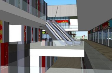 SketchUp Business Model: Modern Multi-Story Business Center Design-BIM WORLD