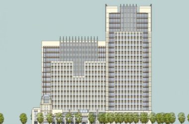 Modern High-Rise Office Building Complex | SketchUp Office Model-BIM WORLD