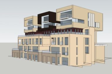 Modern Multi-Story Residential Model in SketchUp-BIM WORLD