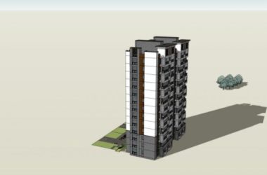 Modern High-Rise Residential Buildings | SketchUp Residential Models-BIM WORLD