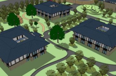 SketchUp Business Model: Modern Chinese-Style Low-Rise Clubhouse Design-BIM WORLD