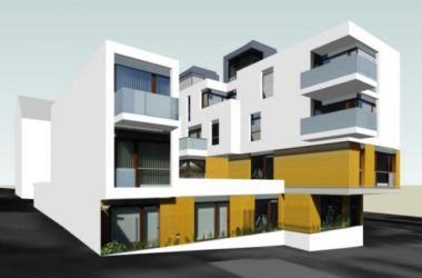 Modern Multi-Story Apartment Residential Model in SketchUp-BIM WORLD