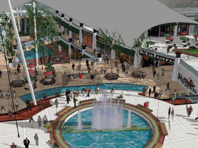Modern Office and Commercial Landscape Designs in SketchUp