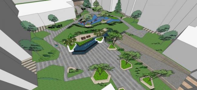 SketchUp Landscape Models: Community, Residential, and Modern Designs