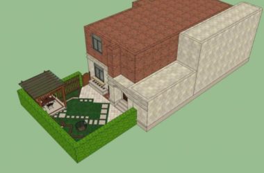 SketchUp Landscape Designs: Villa, Courtyard, and Modern Styles-BIM WORLD