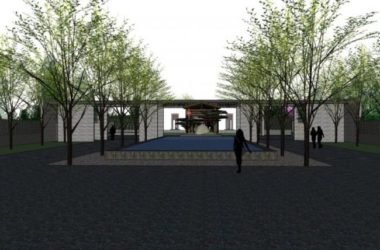 Modern Chinese Style Park Landscape Model in SketchUp-BIM WORLD