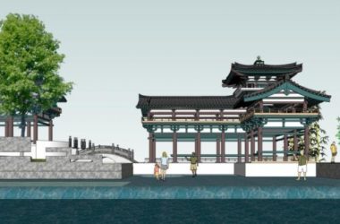 SketchUp Landscape Models: Water Parks, Waterfronts, and Chinese-Inspired Designs-BIM WORLD