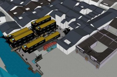 Modern Multi-Story Youth Hostel Residential Model in SketchUp with Chinese Design-BIM WORLD