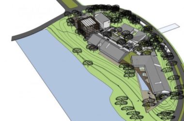 SketchUp Business Model: Modern Low-Rise Vanke Club Design-BIM WORLD
