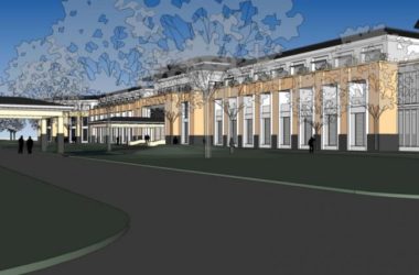 Modern Multi-Story Office Building Model in SketchUp-BIM WORLD