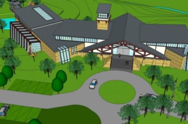 SketchUp Business Model: Modern Low-Level Clubhouse Design-BIM WORLD