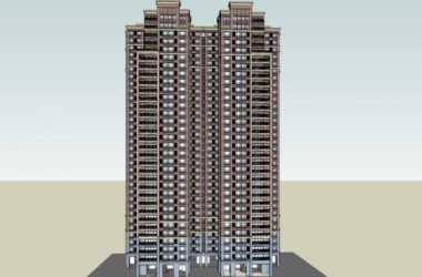 SketchUp Residential Models: Super High-Rise and Classical Style Buildings-BIM WORLD