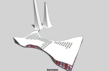 SketchUp Cultural Model: Modern Multi-Story Art Gallery Architecture-BIM WORLD
