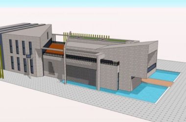 SketchUp Business Model: Modern Multi-Story Business Club Design-BIM WORLD