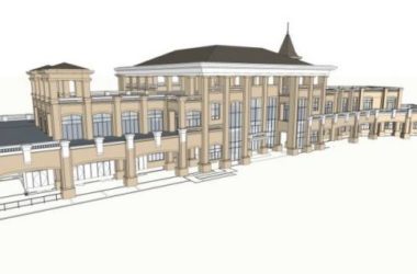 SketchUp Business Model: European Classical Low-Rise Clubhouse Design-BIM WORLD