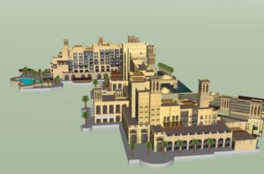 Classical Multi-Story Hotel Model in SketchUp-BIM WORLD