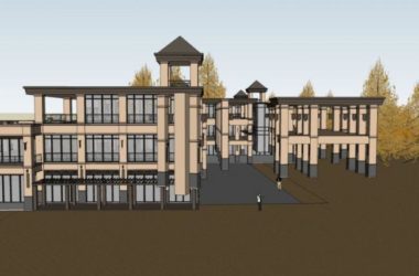 SketchUp Business Model: Multi-Story European-Style Commercial Street Design-BIM WORLD