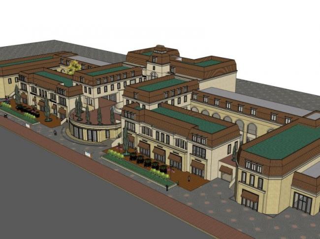 SketchUp Business Model: Multi-Layered Approach with a Classic Style