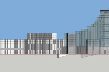 SketchUp Design: Multi-Story Modern Commercial and Residential Complex with Offices-BIM WORLD