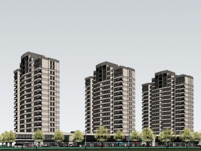 SketchUp Residential Models: High-Rise and Classical Style Buildings