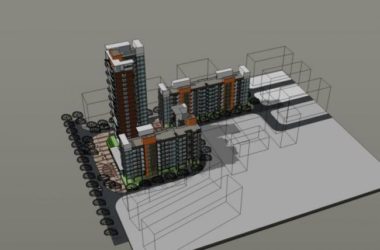 Modern High-Rise Residential Complex | SketchUp Architectural Model-BIM WORLD