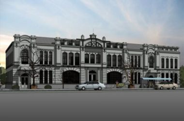 Multi-Story Classical Elementary School Model | Educational Campus Architecture in SketchUp-BIM WORLD