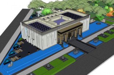 SketchUp Business Model: Western Neoclassical Low-Rise Clubhouse Design-BIM WORLD