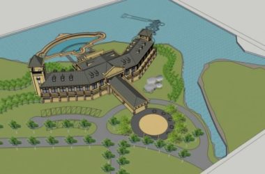 SketchUp Business Model: Designing a Traditional Chinese Low-Level Clubhouse-BIM WORLD