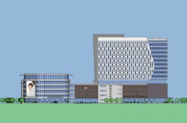 Modern Multi-Story Hospital Model in SketchUp-BIM WORLD