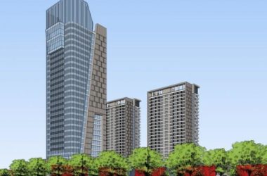 SketchUp Complex Model: Multi-Story Modern Commercial, Residential, and Office Building-BIM WORLD