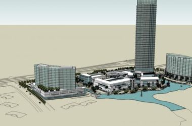 SketchUp Complex Model: Modern Super High-Rise Urban Development with Offices, Hotels, and Residences-BIM WORLD