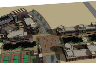 Modern Multi-Story Commercial Street Residential Model in SketchUp-BIM WORLD