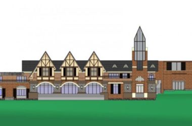 SketchUp Business Model: British Classical Style Low-Rise Guild Hall Design-BIM WORLD