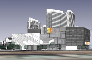 SketchUp Business Model: Modern Multi-Story Commercial Street Design-BIM WORLD