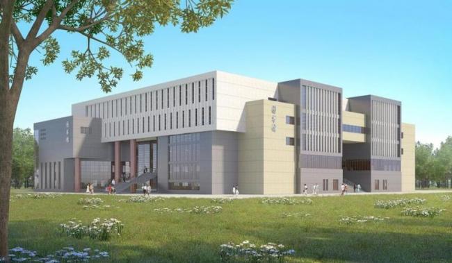 Modern Multi-Story Library: A Cultural Architecture Model in SketchUp