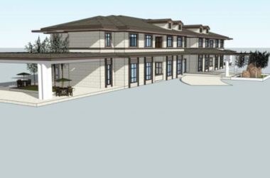 Modern Clubhouse Design with SketchUp Business Model-BIM WORLD
